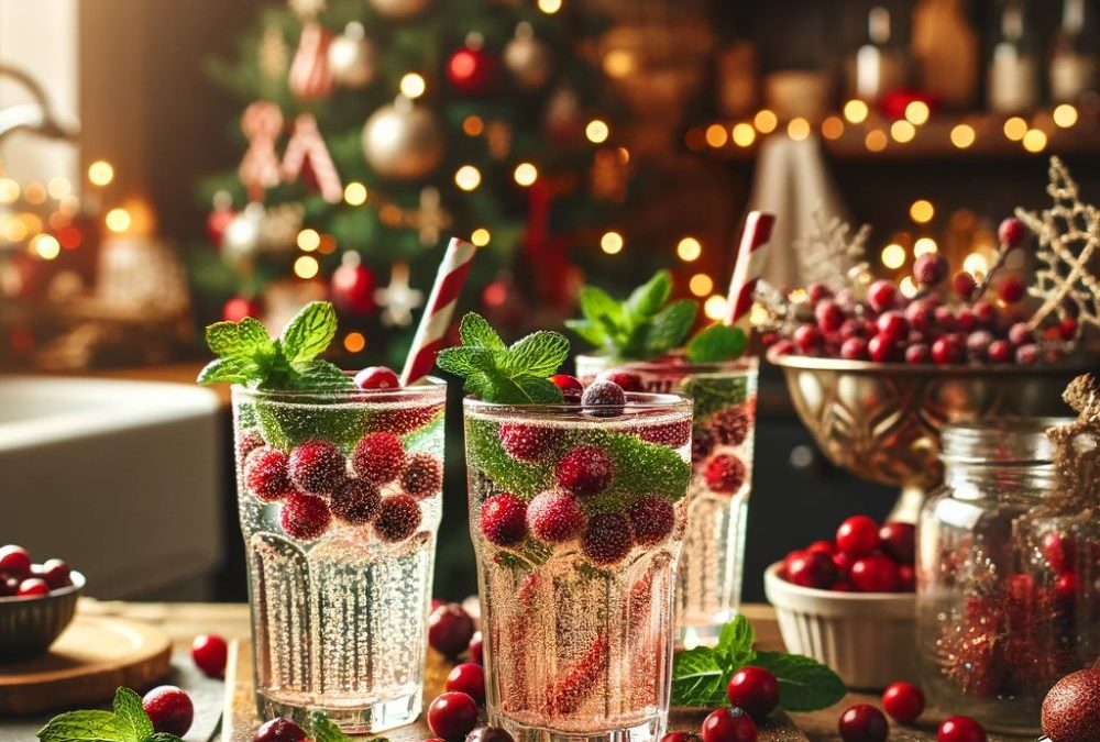 Cranberry Mint Sparkle
